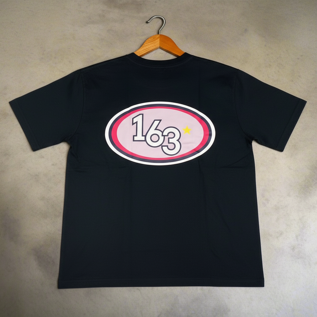 “THE MIDNIGHT NAVY TEE”.